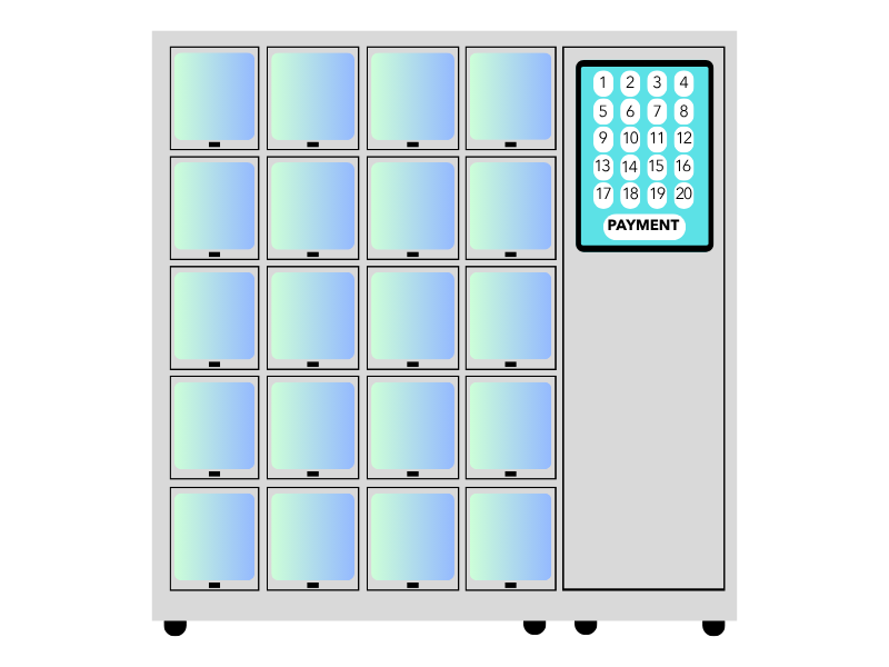 Ambient 20 Lockers