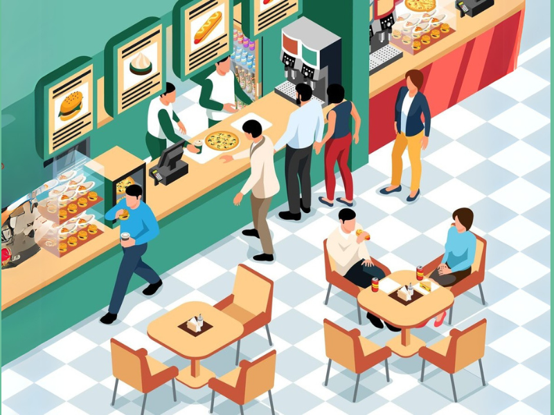 ระบบบริหารจัดการศูนย์อาหารทั่วไป Food Court POS System