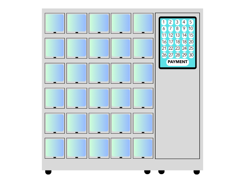 Ambient 30 Lockers